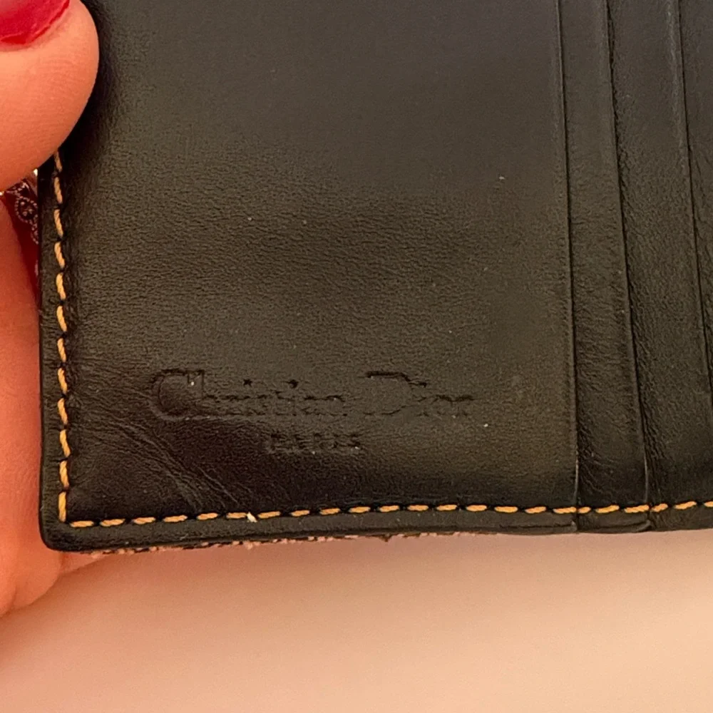 Dior Authentic Monogram Wallet